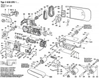 Bosch 0 600 270 141 Belt Sander 110 V / Gb Spare Parts
